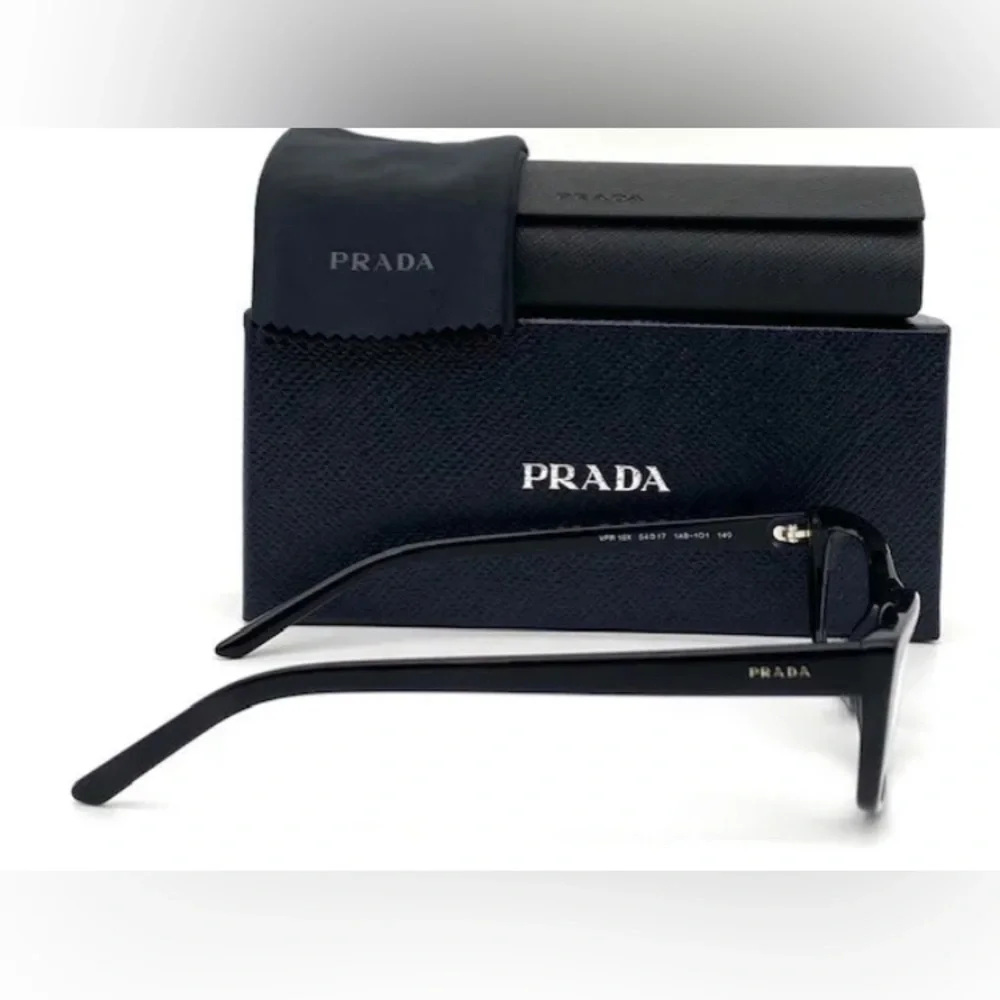 New-Prada PR 10XV 1B0101 Black 54mm Eyeglasses